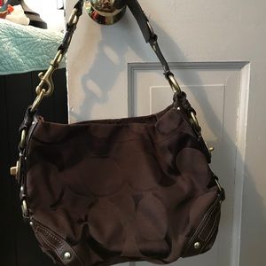 Brown Coach purse